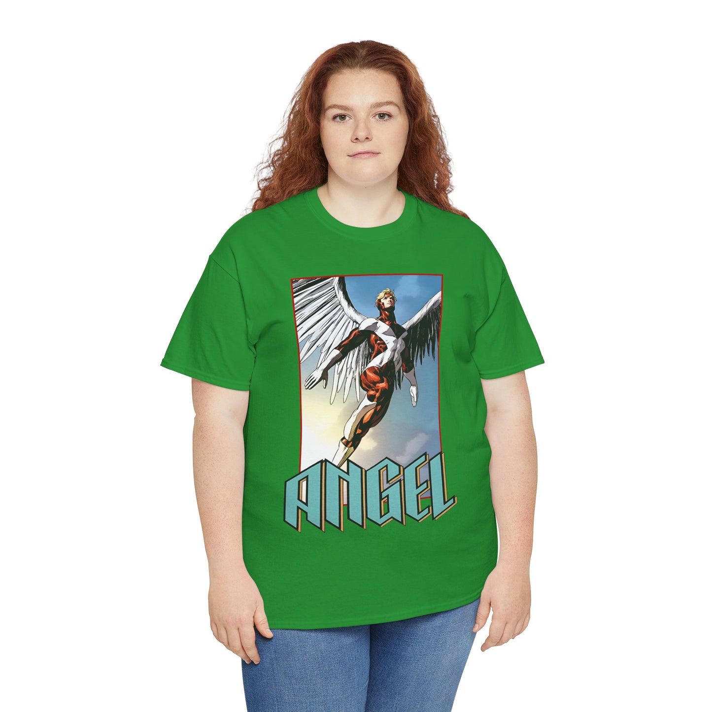Angel T-Shirt - Mike Deodato Art - Marvel Comics X-Men Member