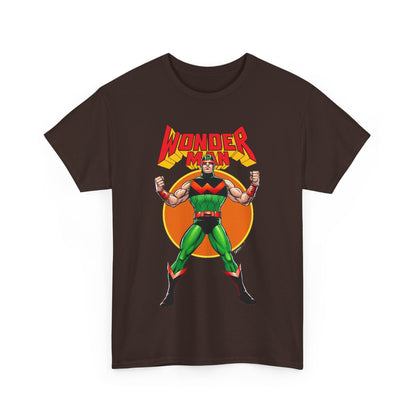 Wonder Man T-Shirt - Classic George Perez Art - Simon Williams, Avengers Member - Popular Marvel Comics Character