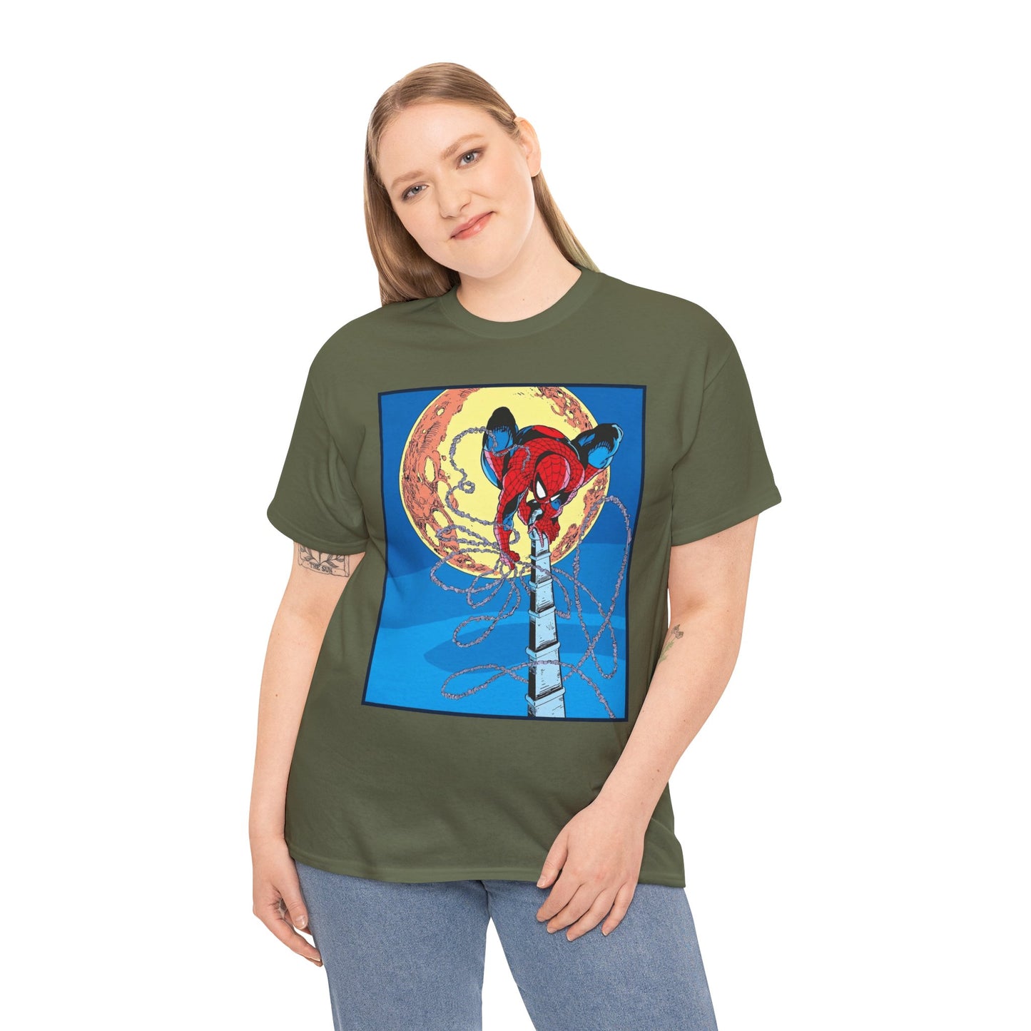 Amazing Spider-Man T-Shirt - Todd McFarlane Art - No Logo - Marvel Comics
