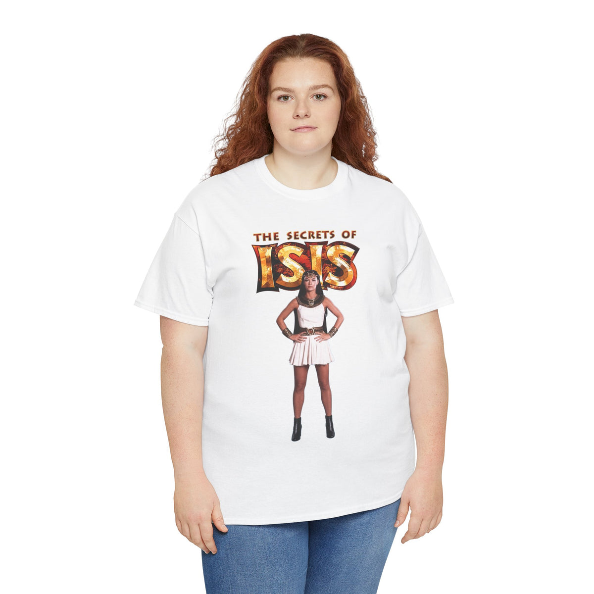 Secrets of Isis T-Shirt - Joanna Cameron Retro 1970s Filmation TV Show
