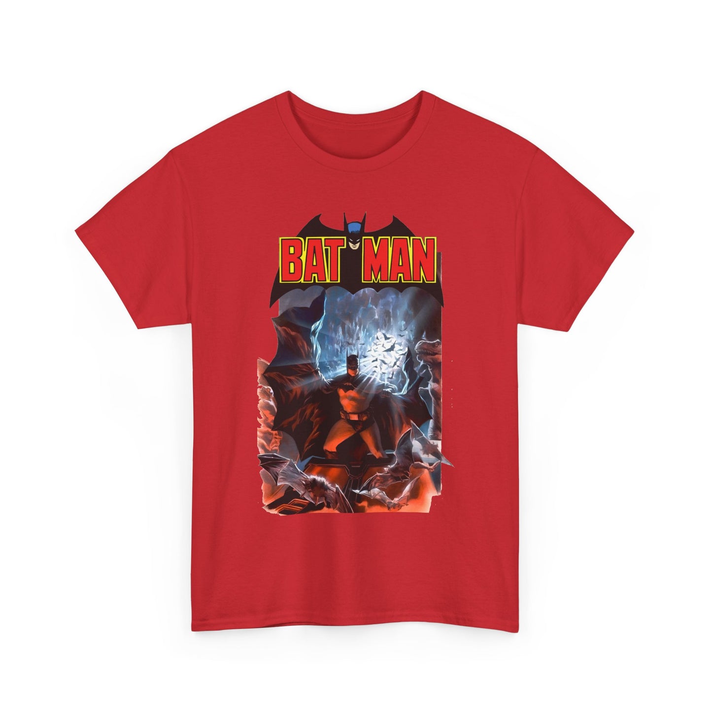 Batman T-Shirt - Alex Ross Art - Dark Knight Detective - Gotham Protector - DC Comics