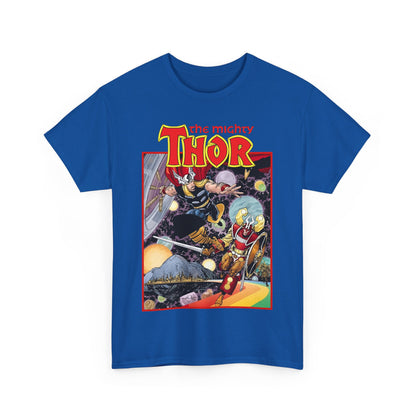 Mighty Thor T-Shirt - Walt Simonson Art - Asgard, Bifröst - God of Thunder - Marvel Comics
