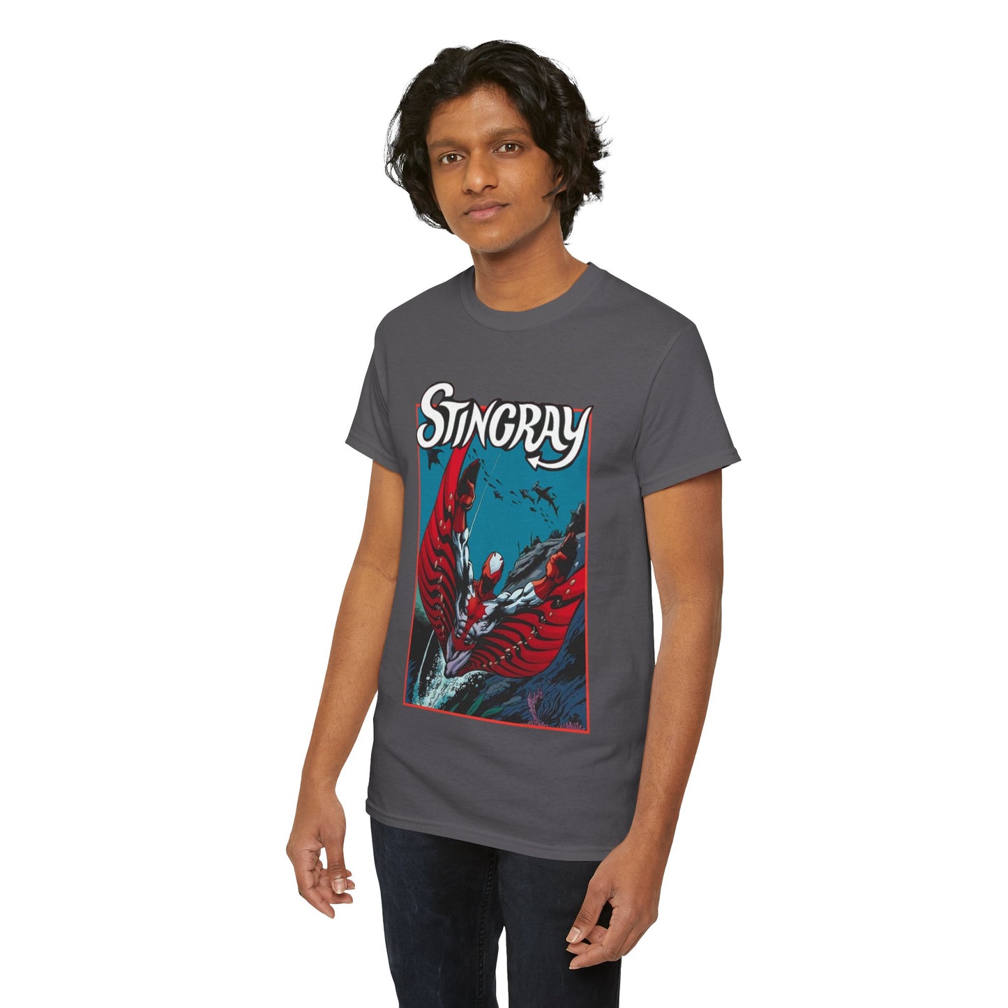 Stingray T-Shirt - Tales to Astonish First Appearance - Walter Newell - Avengers Member - Marvel Comics - Engineer, Oceanographer - Hydro-Base