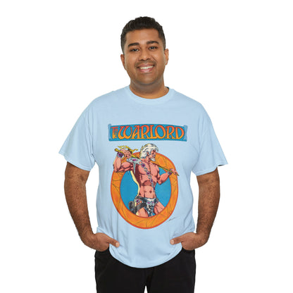 Warlord T-Shirt - Mike Grell Art - Skartaris - Travis Morgan - DC Comics 1970s Sword & Sorcery Series
