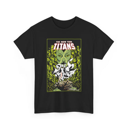 Raven T-Shirt - George Perez Art - New Teen Titans - Versus Phobia - White Raven Costume - DC Comics