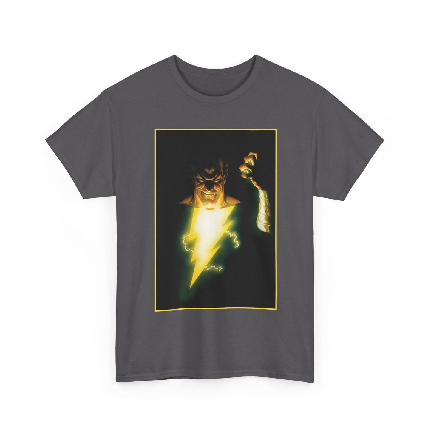 Black Adam T-Shirt - Alex Ross Art - JSA Cover Art - Shazam Family Foe - DC Comics