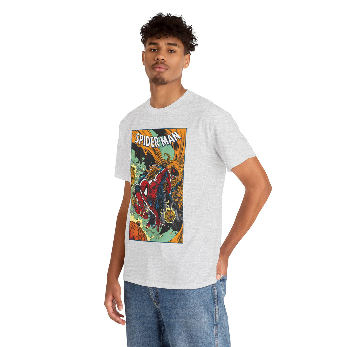 Spider-Man Vs Hobgoblin T-Shirt - Todd McFarlane Art - Marvel Comics