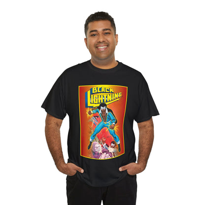 Black Lightning T-Shirt - Trevor Von Eeden Art - Jefferson Pierce - Suicide Slum, Metropolis - DC Comics