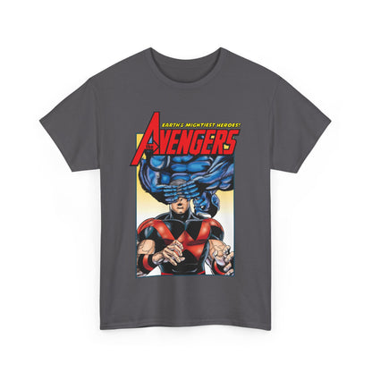 Avengers T-Shirt - George Perez Art - Wonder Man & Beast (Simon Williams & Hank McCoy) - Marvel Comics
