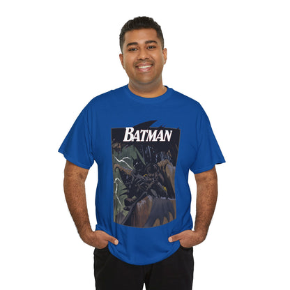 Batman T-Shirt - Norm Breyfogle Art - 1990s Dark Knight Detective - Gotham City - Perched on A Gargoyle - DC Comics