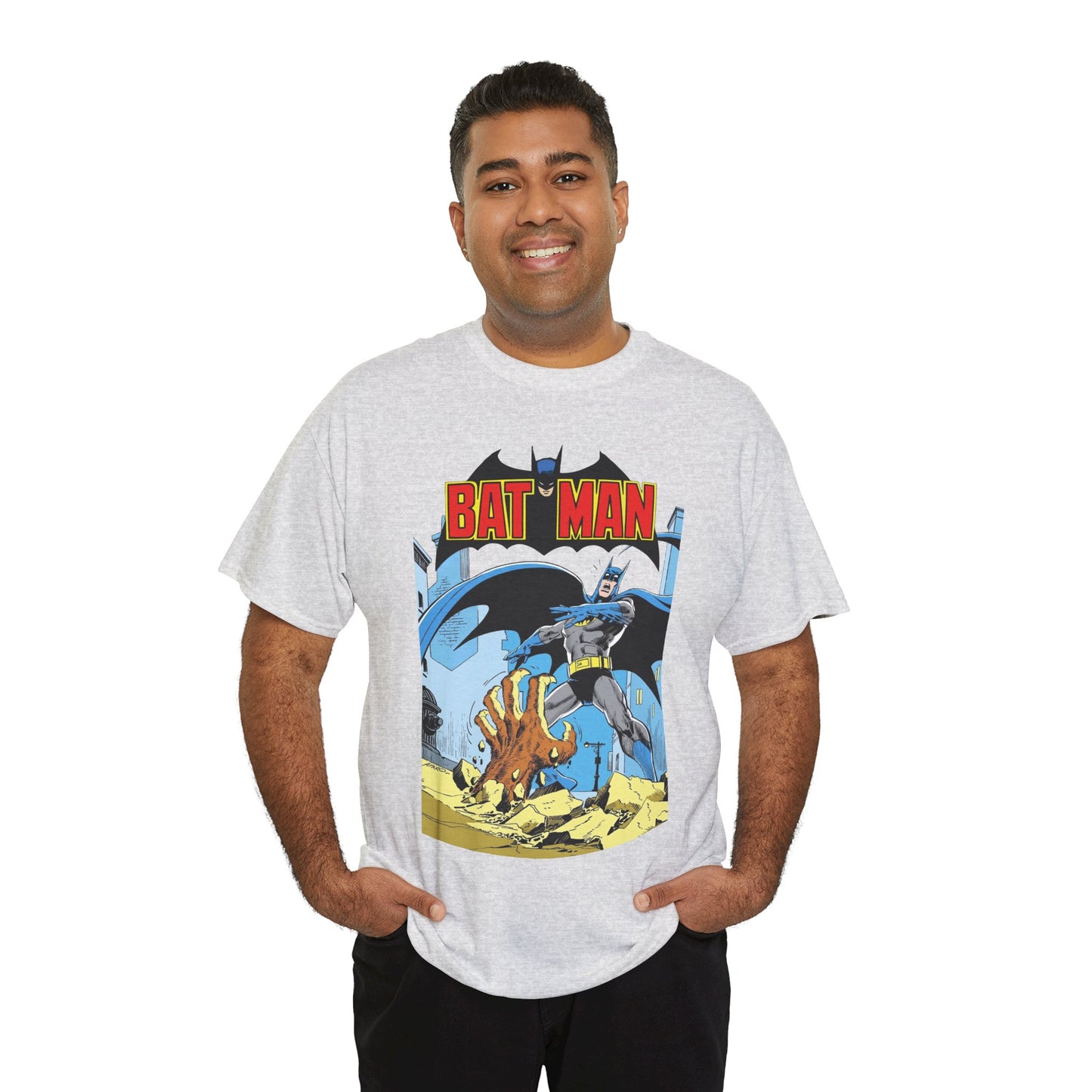 Batman T-Shirt - Jim Aparo Art - Bronze Age Art - Vs the Mole - DC Comics