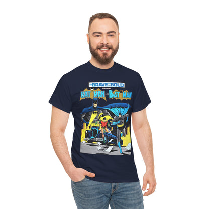 Brave & Bold #200 T-Shirt - Jim Aparo Art - Golden Age & Bronze Age Batman Team-Up - DC Comics