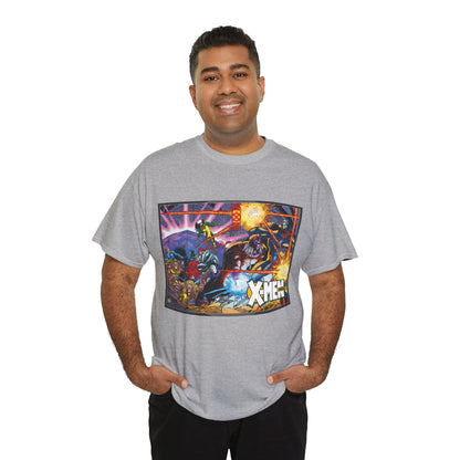 X-Men: Age of Apocalypse T-Shirt - John Romita Jr Art - Magneto, Rogue, Colossus, Quicksilver, Sabretooth, Quicksilver - Omega - Marvel Comics