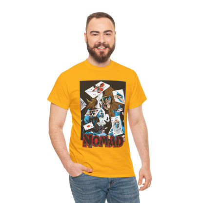 Nomad T-Shirt - S. Clarke Hawbaker, Mark McKenna Art - Jack Monroe - Playing Cards with Deadpool & Bushwacker - Marvel Comics