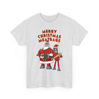 Robot Santa Claus & Bender Futurama Christmas T-Shirt