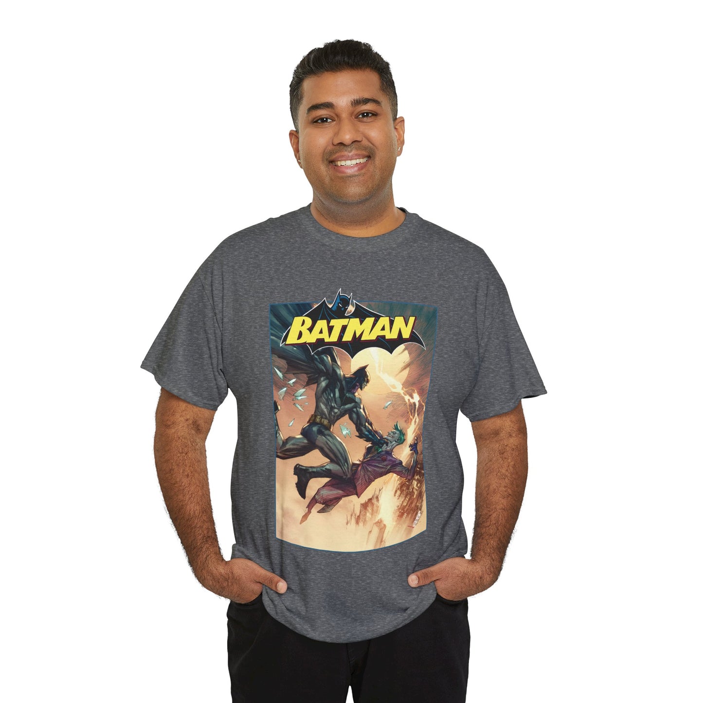 Batman Vs Joker T-Shirt - Marc Silvestri Art - DC Comics