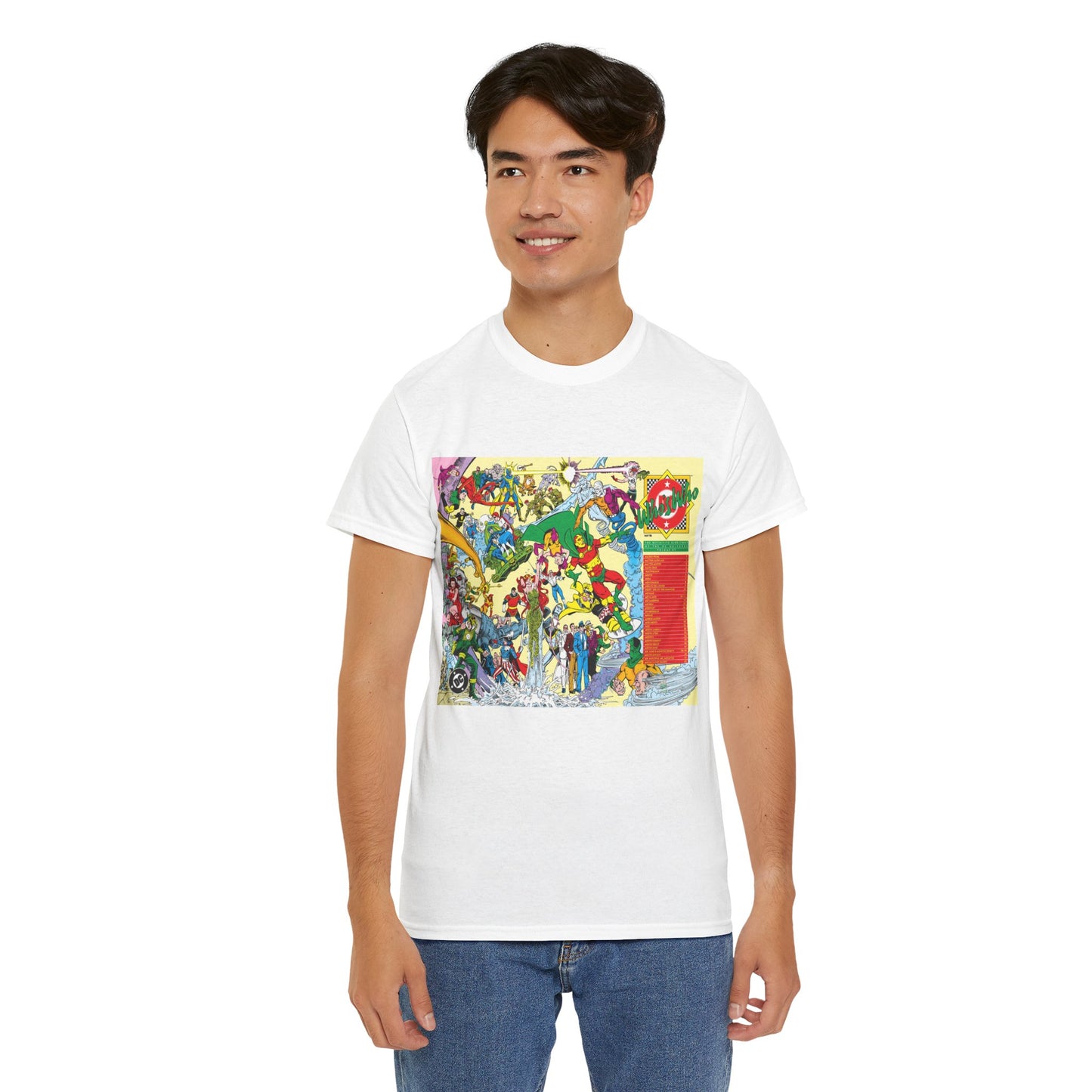 Who's Who in the DC Universe T-Shirt - George Perez Art - Mr. Miracle, Metamorpho - #15 Cover Art - DC Comics