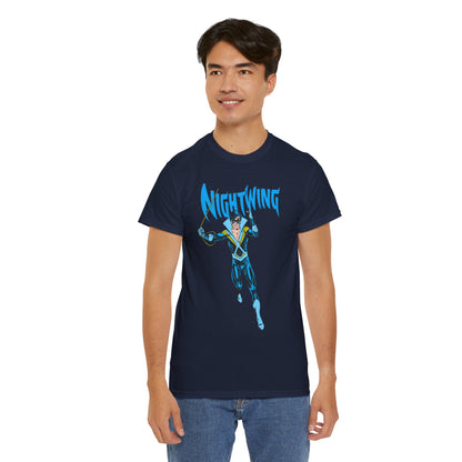 Nightwing T-Shirt - George Perez Art - New Teen Titans, Dick Grayson - DC Comics - Batman's Former Sidekick, Titans Leader