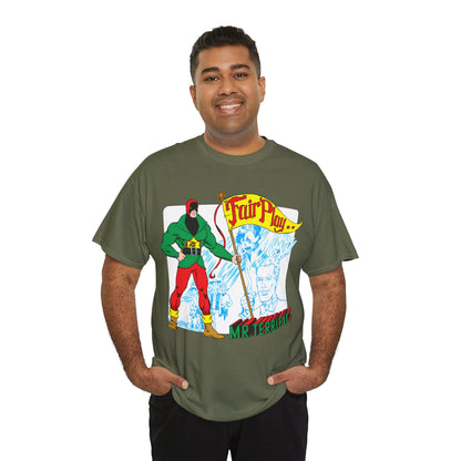Mr Terrific T-Shirt - Stephen DeStefano Art - Who's Who in the DC Universe Entry - DC Comics