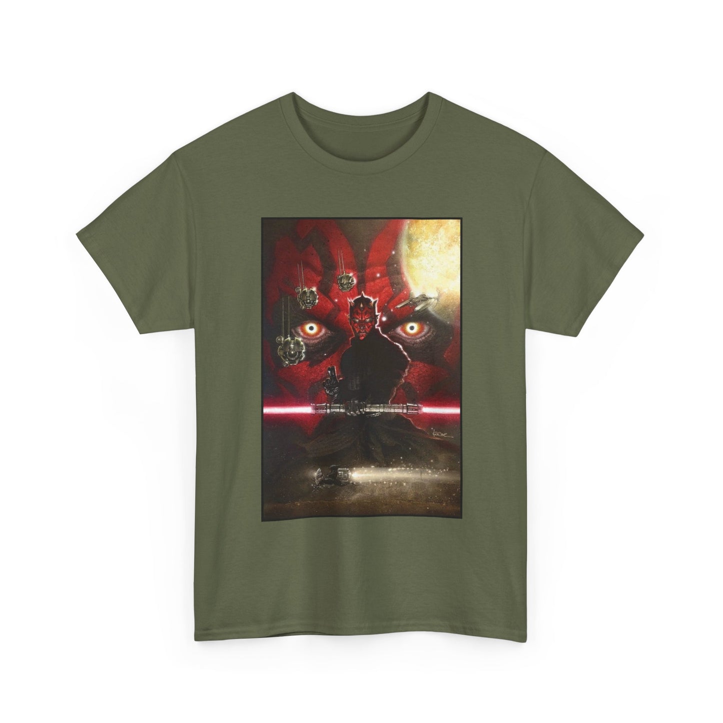 Darth Maul T-Shirt - Kaare Andrews Art - Star Wars Sith - #5 Artwork - Marvel Comics