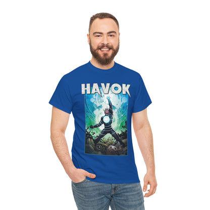 Havok T-Shirt - Greg Land Art - Alex Summers - X-Men, X-Factor Member & Leader - Mutant Hero - Brother to Scott Summers, Cyclops - Marvel Comics