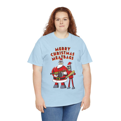 Robot Santa Claus & Bender Futurama Christmas T-Shirt