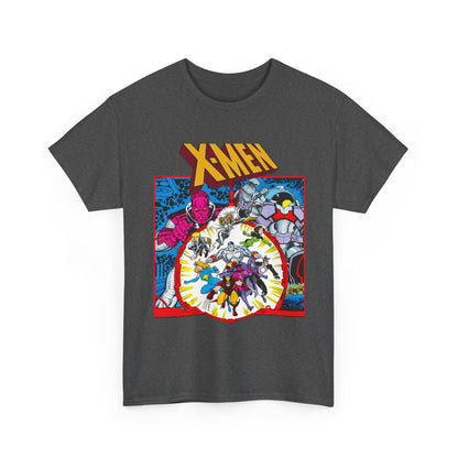 Uncanny X-Men T-Shirt - Arthur Adams Art - Wolverine, Havok, Rogue, Colossus, Psylocke, Longshot, Storm, Dazzler - High Evolutionary - Marvel Comics