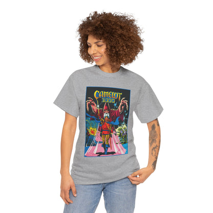 Camelot 3000 T-Shirt - Brian Bolland Art - DC Comics - King Charles, Merlyn - 1980s Sci-Fi Mini-Series