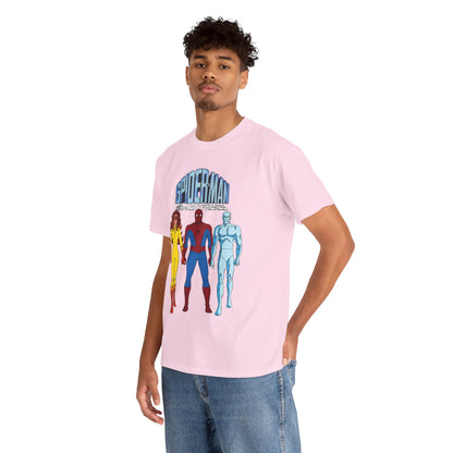 Spider-Man & His Amazing Friends T-Shirt - Spidey, Firestar, Iceman - Popular 1980s Marvel TV Cartoon - Marvel Comics