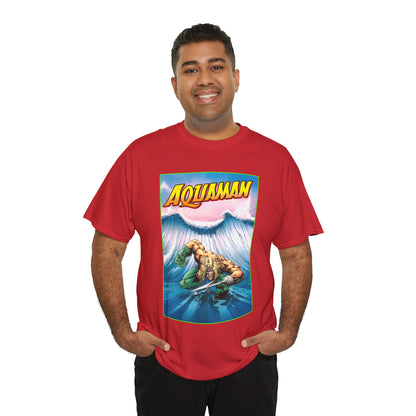 Aquaman T-Shirt - Justice League Member & Leader - Arthur Curry - Atlantis - DC Comics