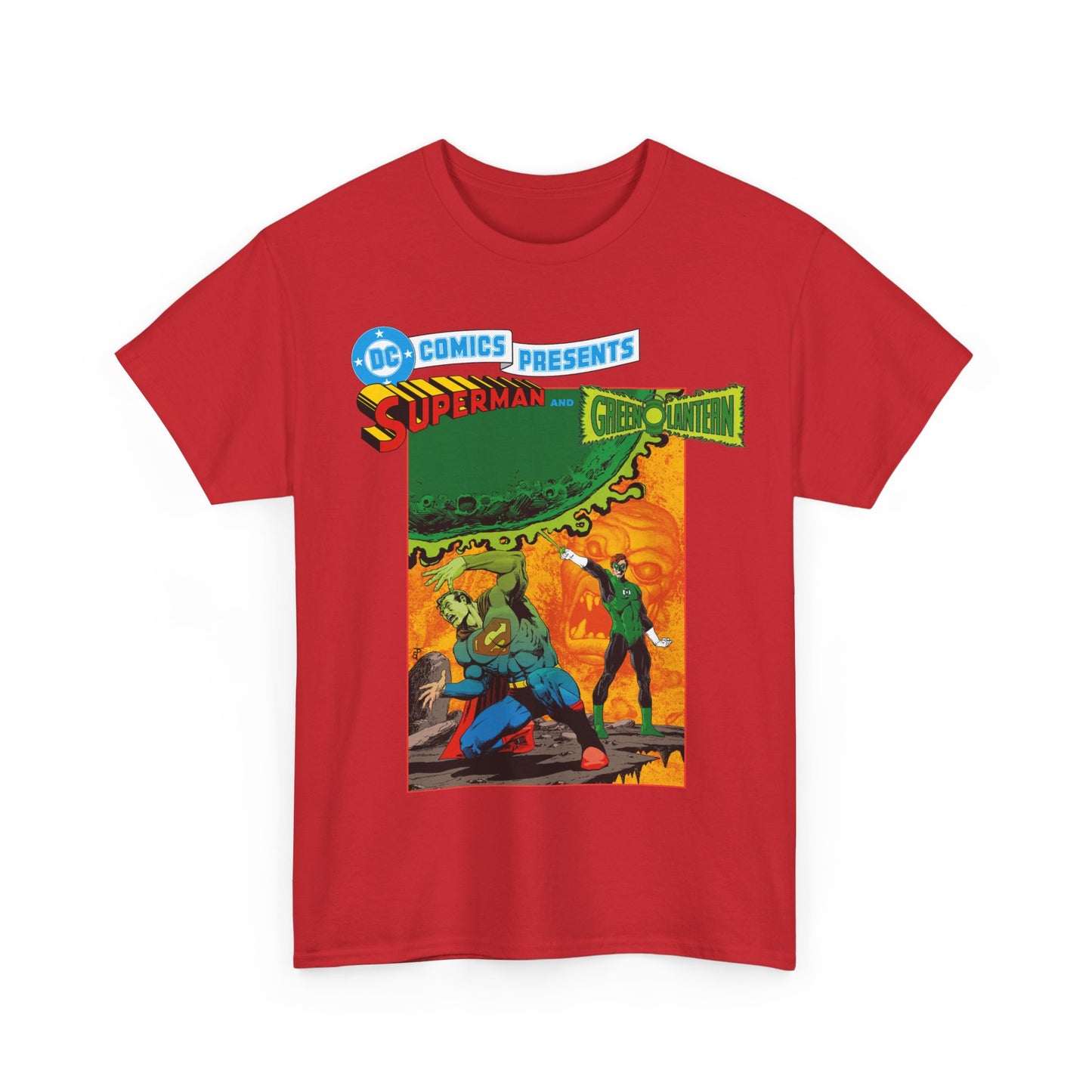 DC Comics Presents #26 T-Shirt - Jim Starlin Art - Superman & Green Lantern Team-Up - DC Comics