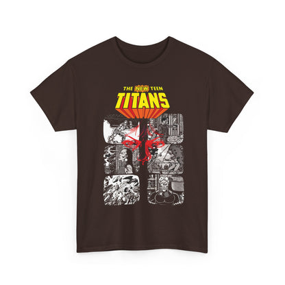 New Teen Titans T-Shirt - George Perez Art - Judas Contract - Eyes of Tara Markov - Tales of the Teen Titans #42 Cover Art - DC Comics