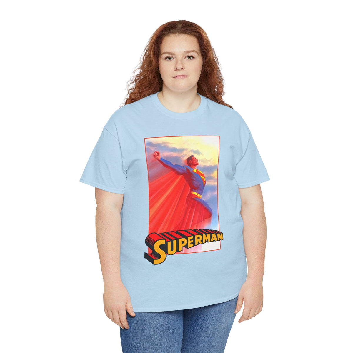Superman T-Shirt - Alex Ross Art - Man of Steel - DC Comics