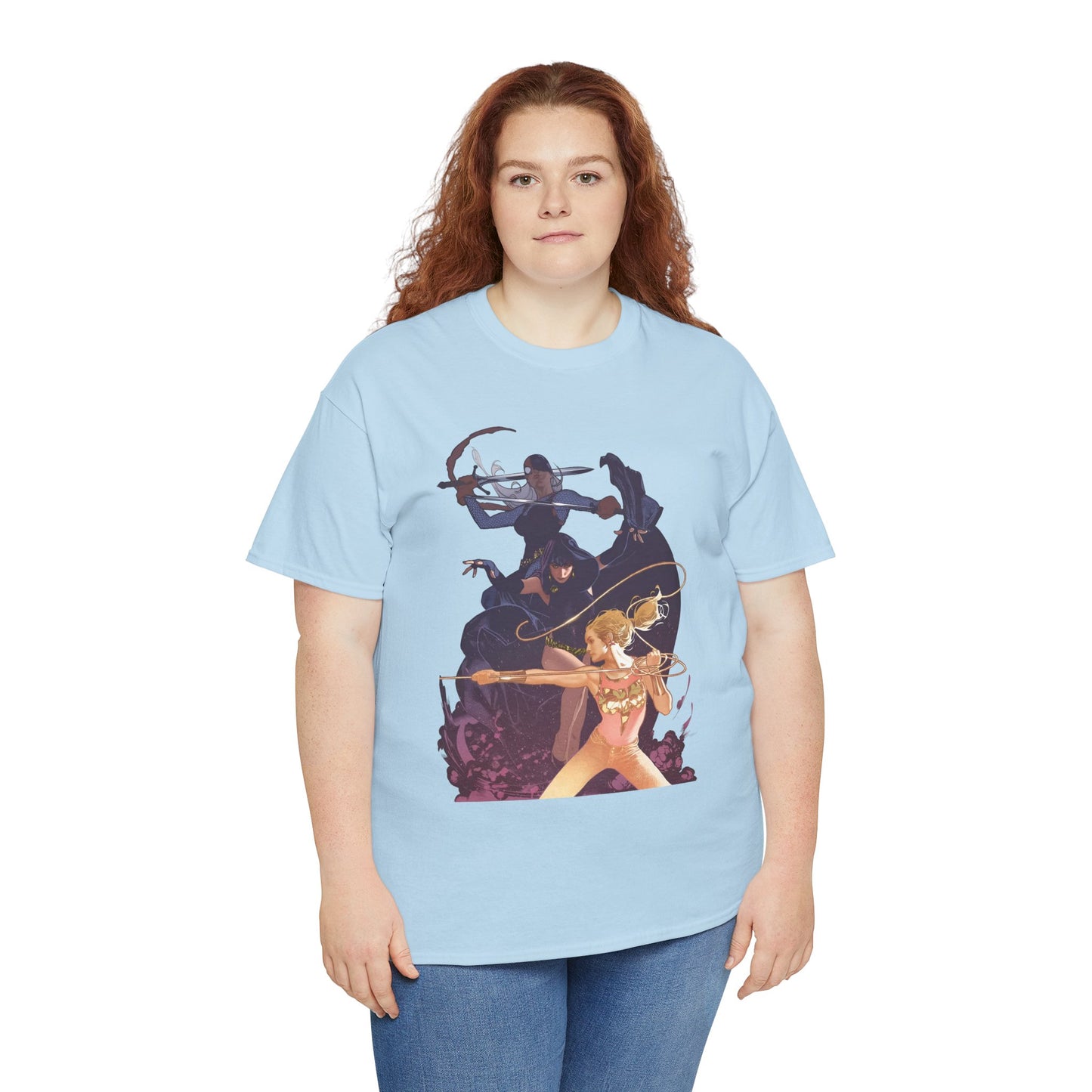 Raven, Wonder Girl, Ravager T-Shirt - Adam Hughes Art - Teen Titans #88 Variant Cover - DC Comics