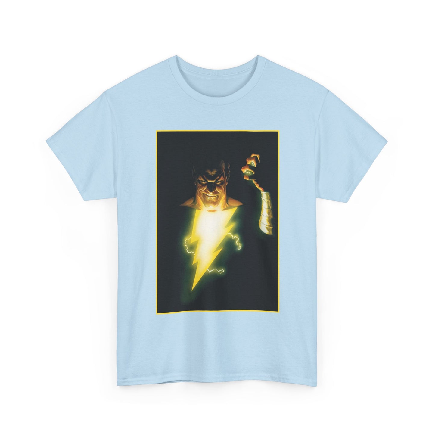 Black Adam T-Shirt - Alex Ross Art - JSA Cover Art - Shazam Family Foe - DC Comics