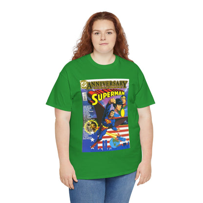Superman #400 T-Shirt - Howard Chaykin & Frank Miller Art - Jor-El, Lara, Krypton - DC Comics