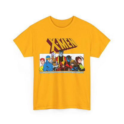 X-Men T-Shirt - Arthur Adams Art - Cyclops, Nightcrawler, Storm, Wolverine, Shadowcat, Phoenix (Rachel Summers), Colossus, Rogue - Marvel Comics