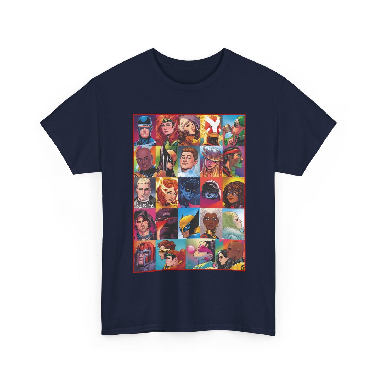 X-Men T-Shirt - Russell Dauterman Art - Cyclops, Jean Grey, Wolverine, Storm, Rogue - Marvel Comics