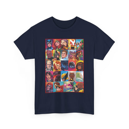 X-Men T-Shirt - Russell Dauterman Art - Cyclops, Jean Grey, Wolverine, Storm, Rogue - Marvel Comics