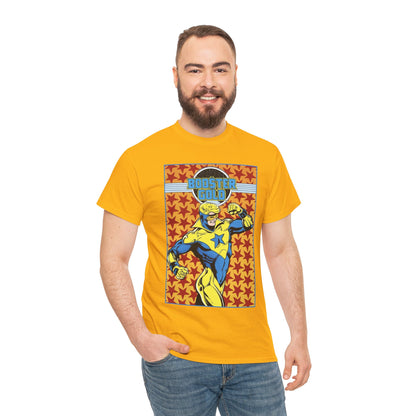 Booster Gold T-Shirt - Dan Jurgens Art - JLI Member - DC Comics