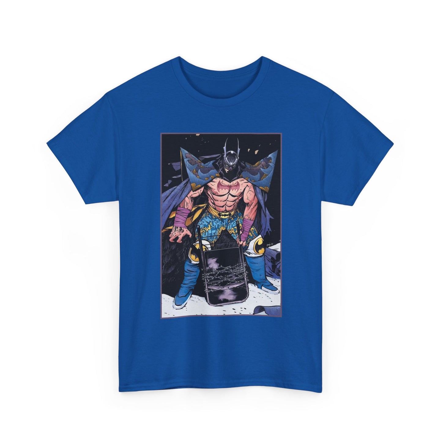 Batman T-Shirt - Daniel Warren Johnson Art - Luchador-Style Mask - DC K.O. #4 Cover Art - DC Comics