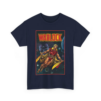 Warlock T-Shirt - Jim Starlin Art - Marvel Comics - Cosmic Superhero - The Enclave - Him