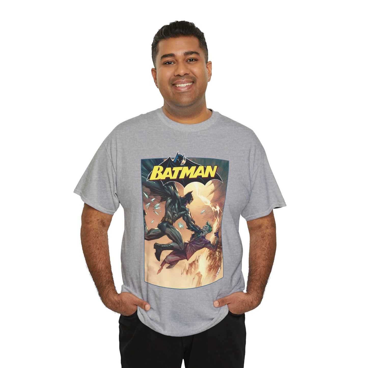 Batman Vs Joker T-Shirt - Marc Silvestri Art - DC Comics