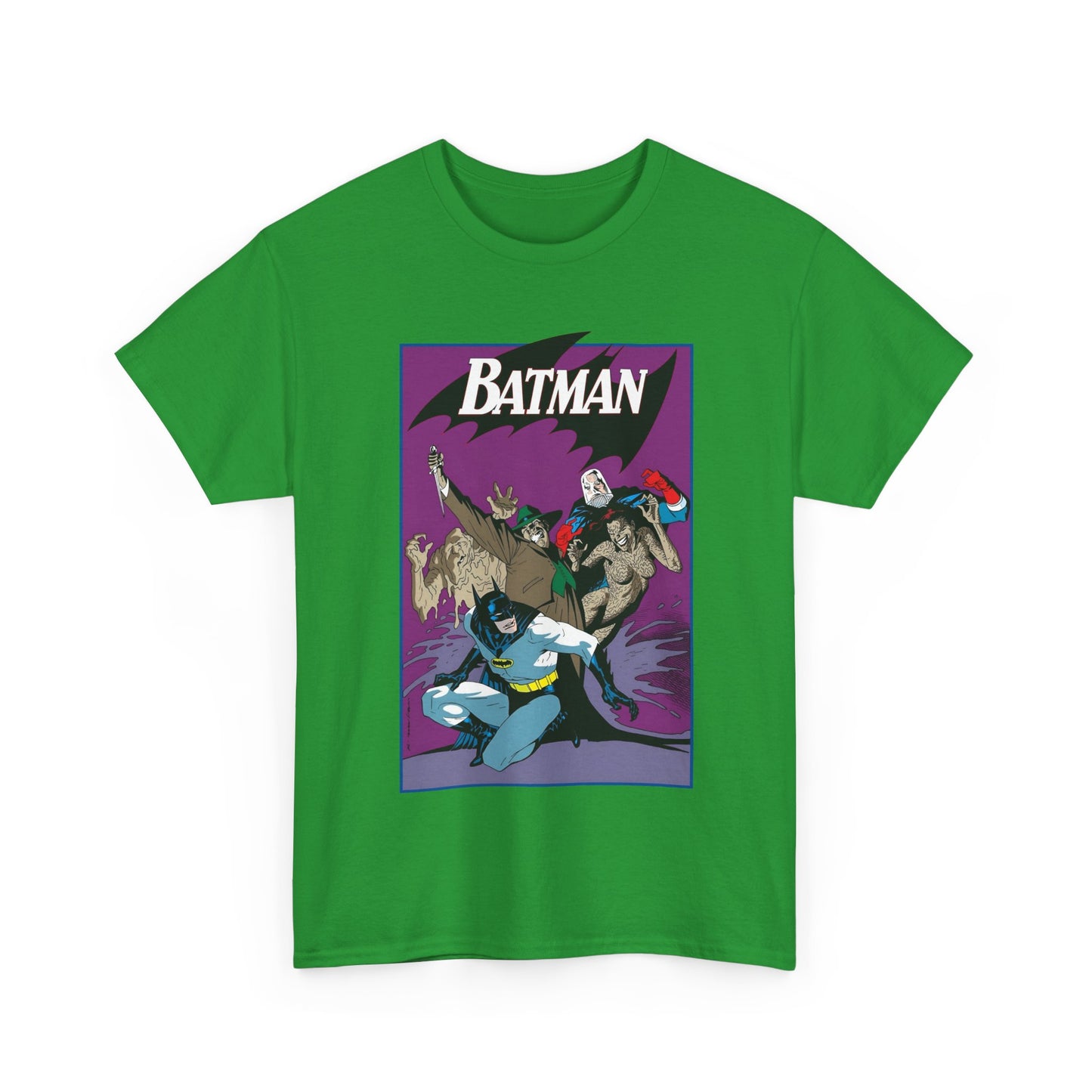 Batman & Clayface T-Shirt - Kevin Nowlan Art - Gotham, Bruce Wayne - DC Comics