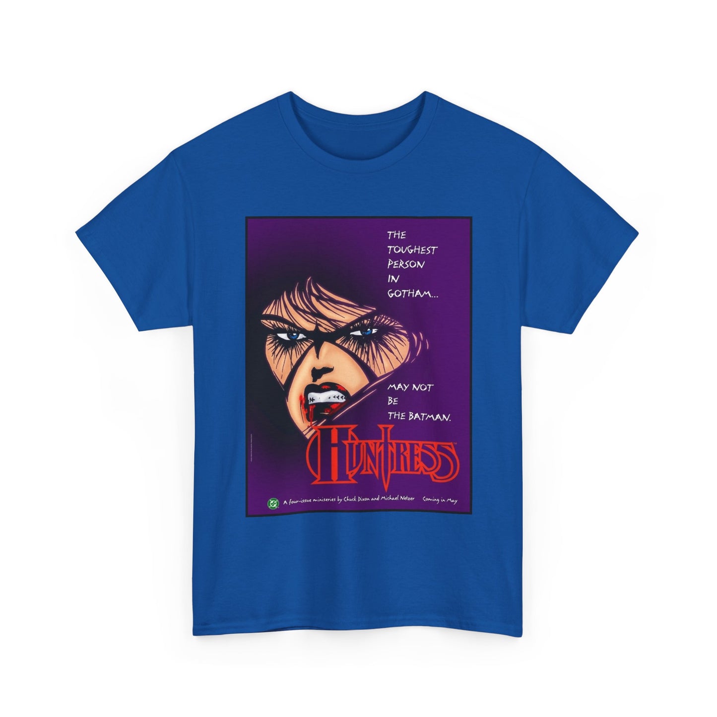Huntress T-Shirt - 1994 Promotional Poster Art - DC Comics