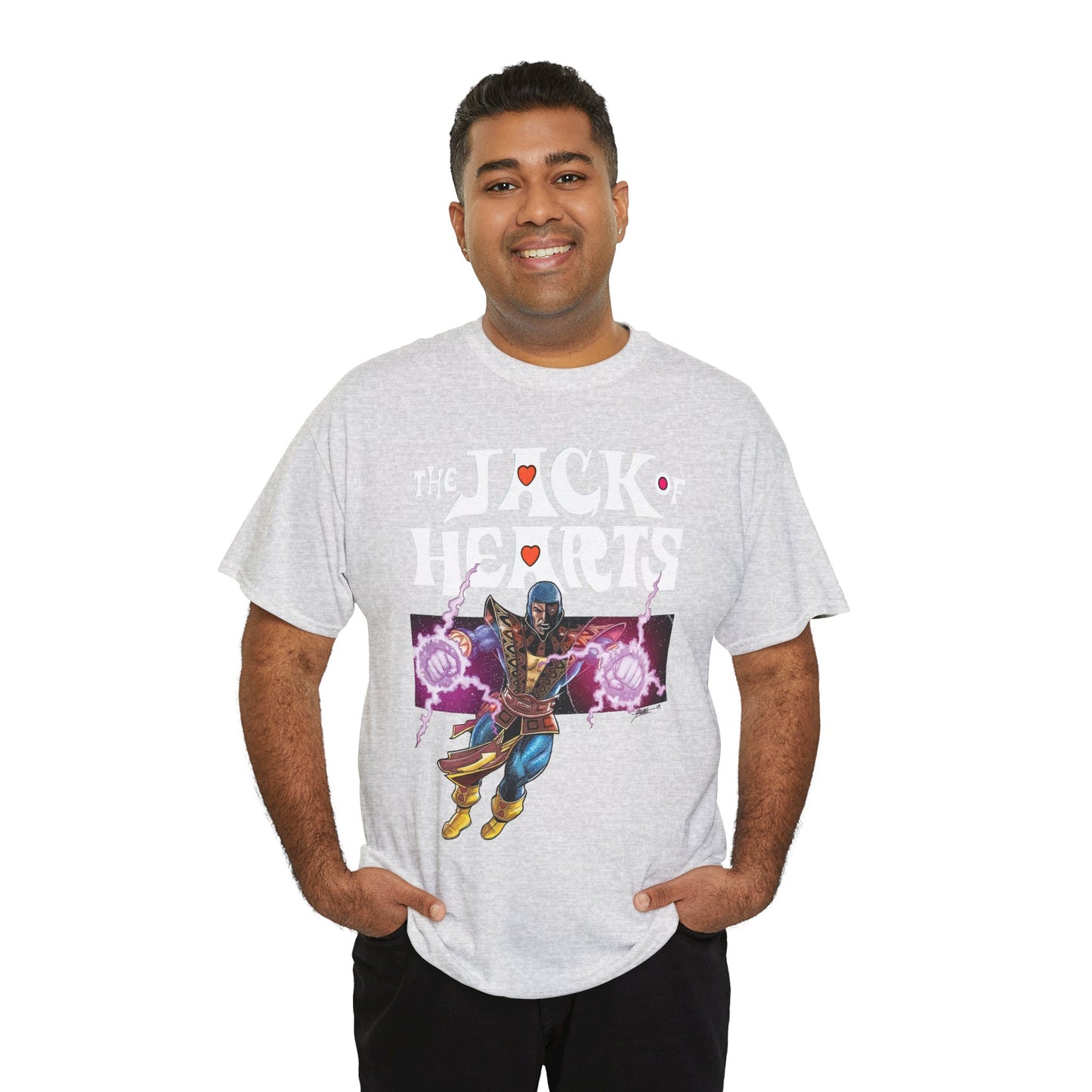 Jack of Hearts T-Shirt - George Perez Art - Marvel Comics - Avengers Member - She-Hulk Boyfriend