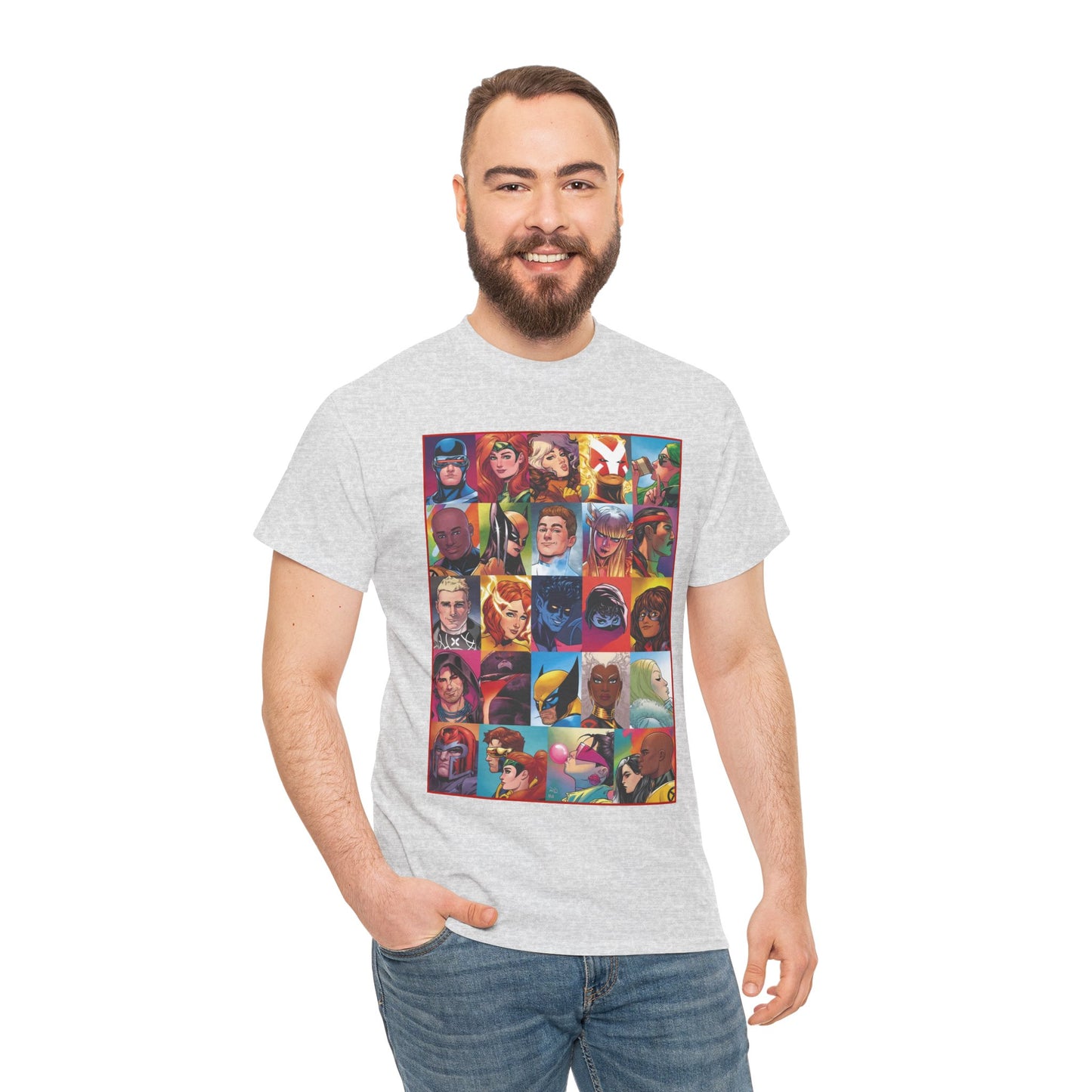 X-Men T-Shirt - Russell Dauterman Art - Cyclops, Jean Grey, Wolverine, Storm, Rogue - Marvel Comics