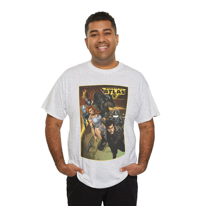 Agents of Atlas T-Shirt - FBI Agent Jimmy Woo, Marvel Boy, Venus, the Human Robot and Gorilla Man - Marvel Comics