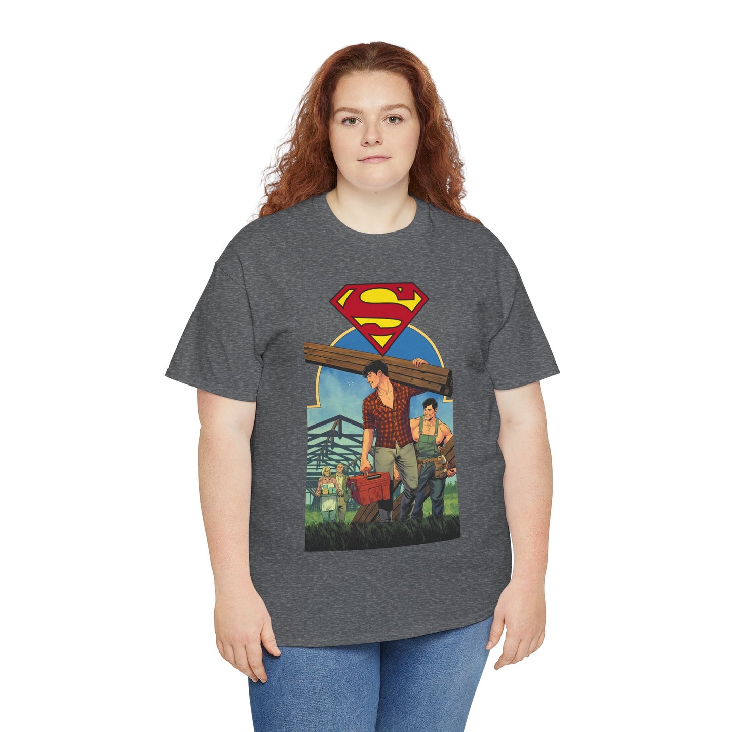 Superman: Son of Kal-El T-Shirt - Travis Moore Art - #17 Variant Cover - Clark and Jon Kent - Super Thirst Trap - DC Comics