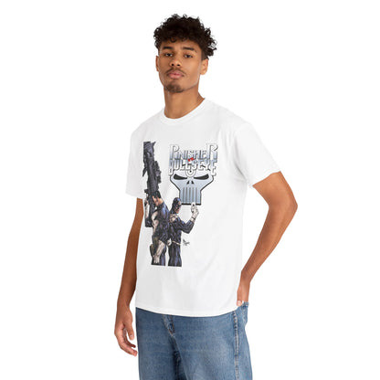 Punisher Vs Bullseye T-Shirt -Mike Deodato Jr Art - Marvel Comics